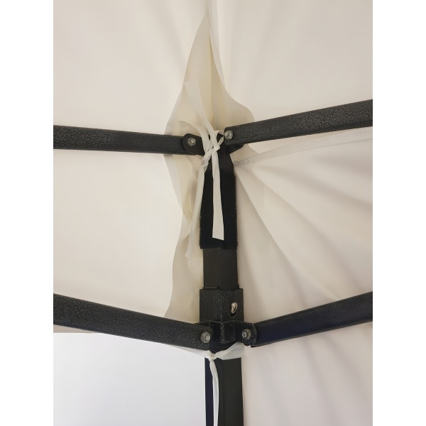 Gazebo 3x3 Estructural - Impermeable Y Reforzado Blanco - Imagen 6