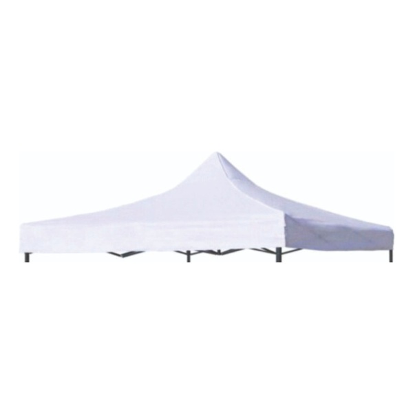 Lona Para Gazebo 3x3 Blanca Reforzada Impermeable Filtro Uv Color Blanco - Imagen 2