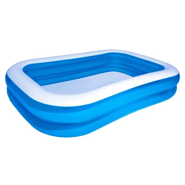 Pileta Inflable Rectangular Piscina Familiar 262x175 - Imagen 3