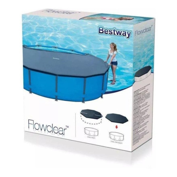 Cubierta De Piscina Bestway 58037 Structural Bw De 3,66 M - Imagen 2