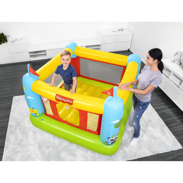 Castillo Infantil Brincolín Juego Inflable Fisher Price - Imagen 3