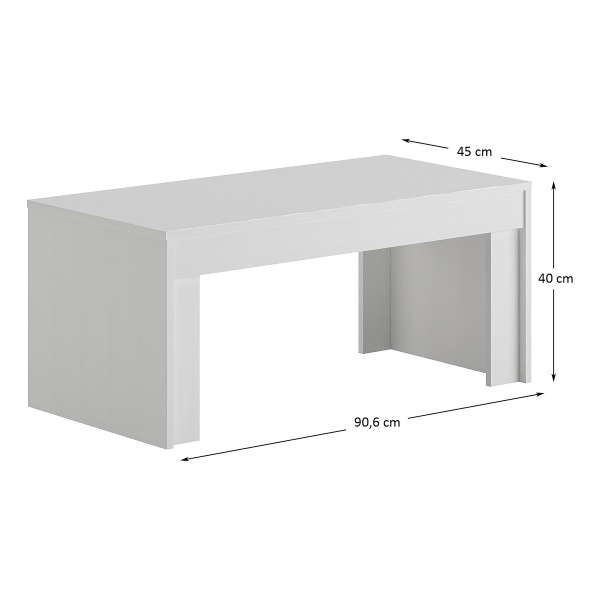 Mesa Ratona Auxiliar Mesita De Centro Living Lateral Deco - Imagen 12