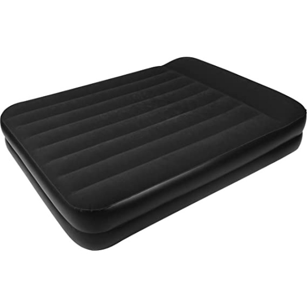 Colchón Sommier 2 Plazas Inflado Eléctrico Automático Bentan Color Negro - Imagen 2