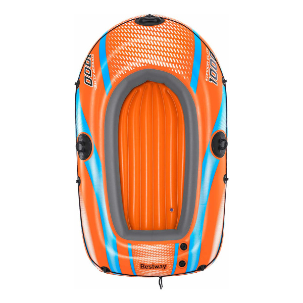 Bote Inflable Individual Pileta Piscina Balsa Bestway Kondor Elite 1000 162x96 Color Naranja