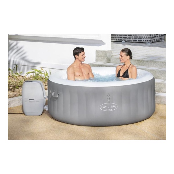 Spa Inflable St.lucia Airjet Marca Bestway Modelo 60037 Lay-z-spa Hidromasaje 605 Litros - Imagen 2