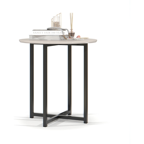 Mesa Ratona De Centro Y Mesita Lateral Auxiliar Set Living - Imagen 11