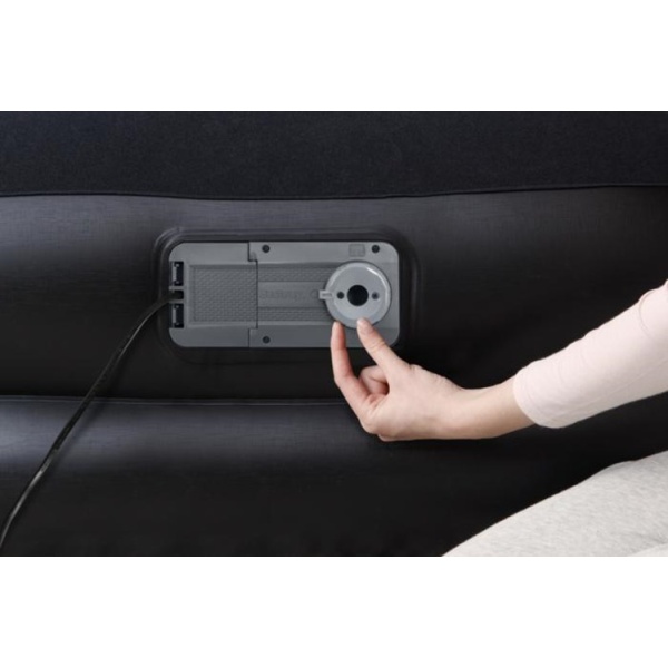 Colchón Eléctrico Inflable 1 Plaza Bestway Color Negro - Imagen 11