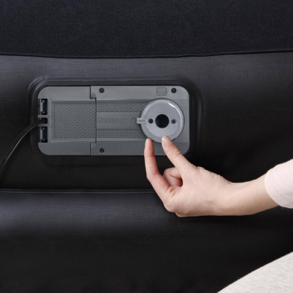 Colchón Eléctrico Inflable 1 Plaza Bestway Color Negro - Imagen 4