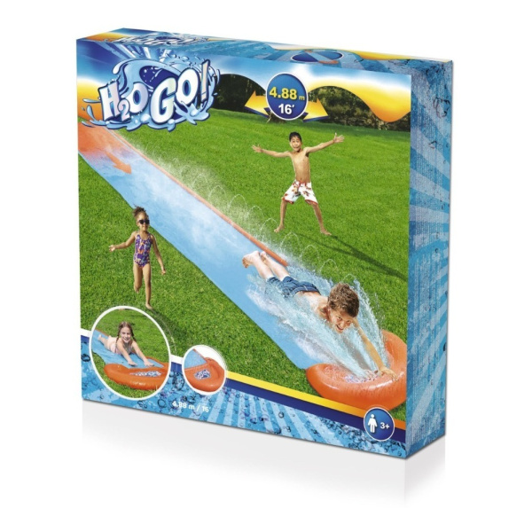 Pista Acuatica Deslizador H2o Go Bestway Tobogan Piscina - Imagen 5