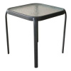 Mesa Baja Jardin Ratona Vidrio Apilable Exterior Balcon