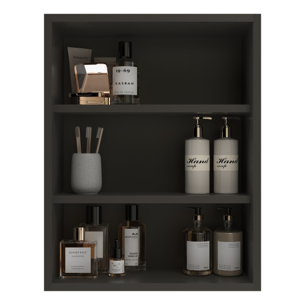 Botiquín Mueble Aereo De Baño Estantes Y Puerta Muebles Web - Imagen 5