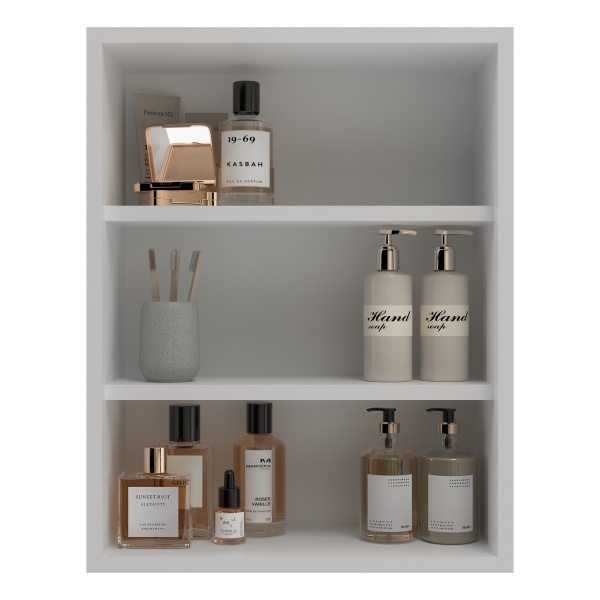 Botiquín Mueble Aereo De Baño Estantes Y Puerta Muebles Web - Imagen 2