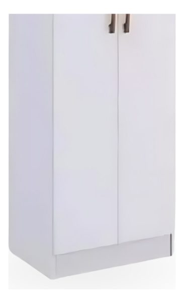 Armario Ropero Placard Multiuso 2 Puertas Cocina Baño Color Blanco Mundo Muebles - Imagen 3