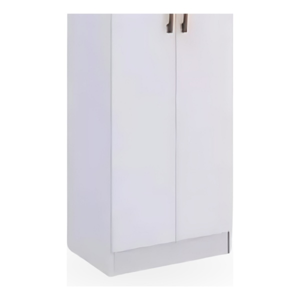 Armario Ropero Placard Multiuso 2 Puertas Cocina Baño Color Blanco Mundo Muebles - Imagen 3