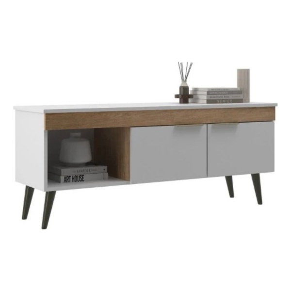 Rack Mesa Tv Living 2 Puertas Rak Modular Muebles Web