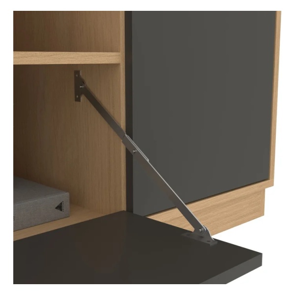 Rack Tv 75 Pulgadas Living Modular Paris Mesa Tv Muebles Web - Imagen 6