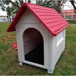 Casa Casilla Cucha Perro Mascota Ventilacion Plastico