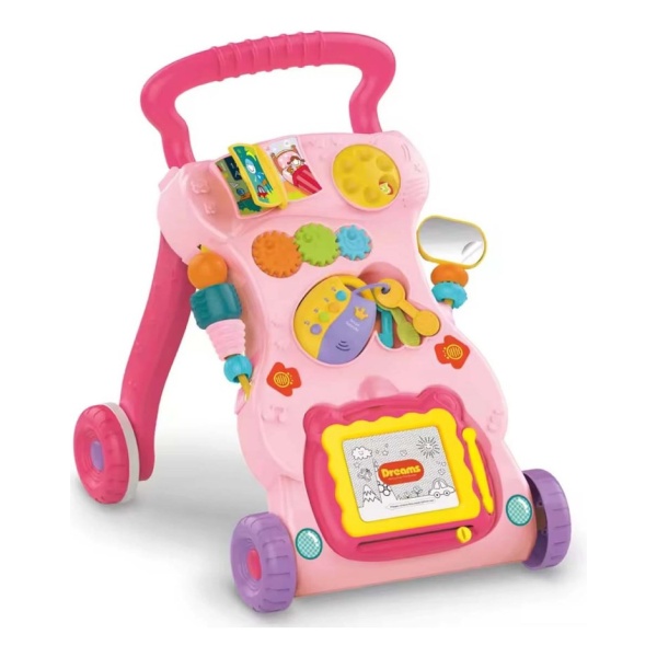 Caminador Para Bebes Andador Infantil Juegos Sonidos Pizarra