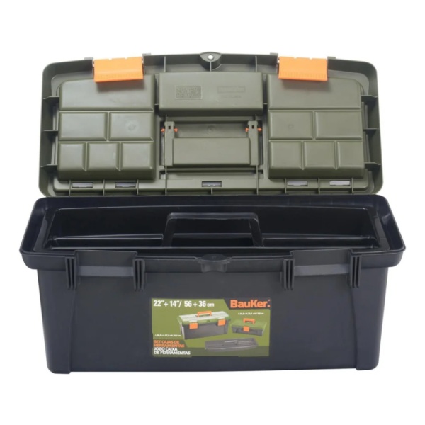 Set 2 Cajas Herramientas Organizadoras Bauker - Muebles Web - Imagen 4