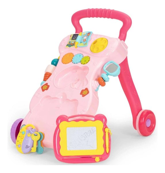 Caminador Para Bebes Andador Infantil Juegos Sonidos Pizarra - Imagen 2