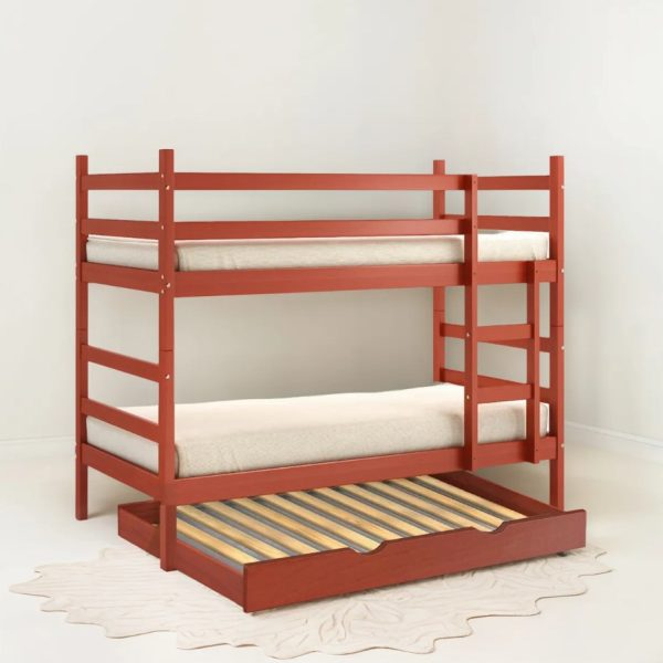 Cama Cucheta Tricama Marinera Auxiliar Madera Dormitorio - Imagen 3