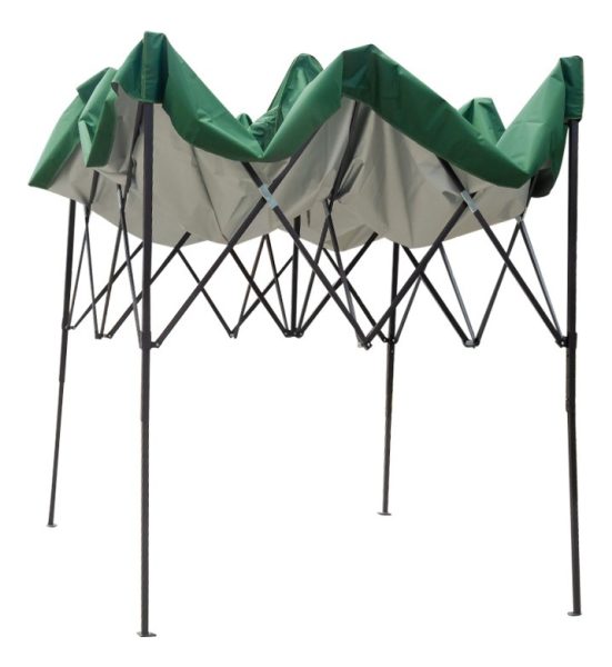 Gazebo Estructural Verano Jardin 3 X 3 Carpa Toldo Verde - Imagen 6