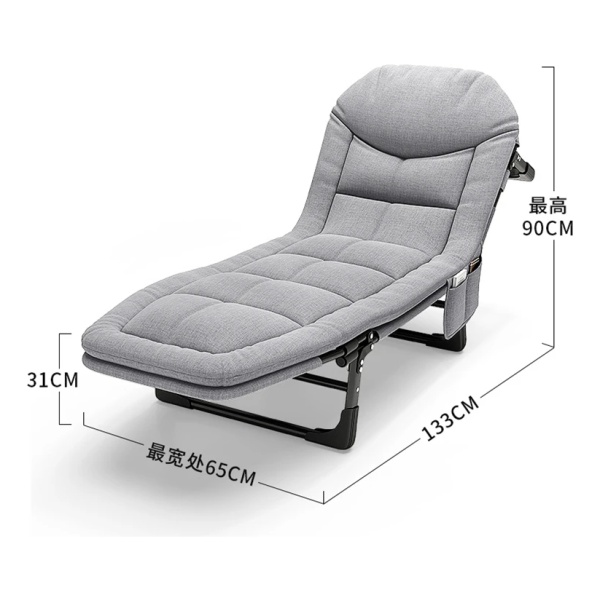 Catre Plegable Acolchonado Reposera Camping Aire Libre- Mweb - Imagen 2