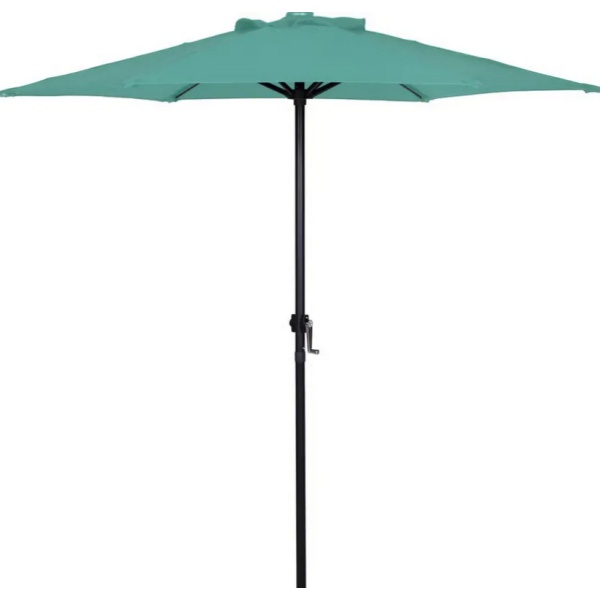 Juego De Jardin Set Exterior Sombrilla Mesa Vidrio 4 Sillas - Imagen 3