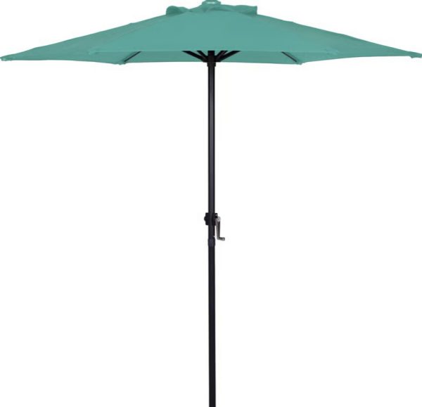 Juego De Jardin Set Exterior Sombrilla Mesa Vidrio Sillas - Imagen 3