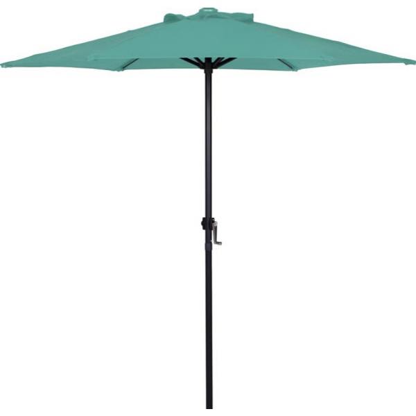 Juego De Jardin Set Exterior Sombrilla Mesa Vidrio Sillas - Imagen 3