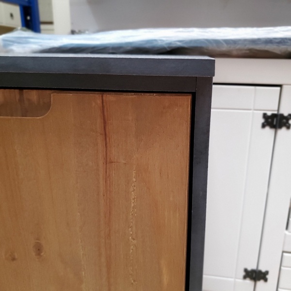 Mueble De Cocina - Bajo Mesada - Aparador - Alacena - Lcm Color Grafito/miel - Imagen 5
