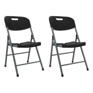 Silla De Jardin Paris Plegable Negra Catering Portable Garden Life