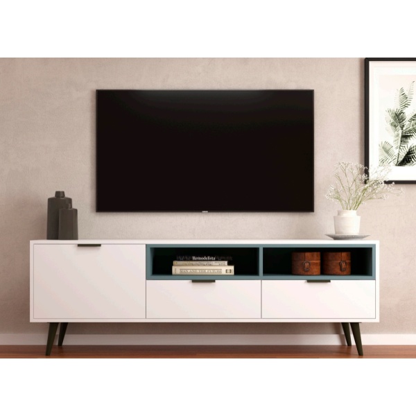 Rack Mesa Para Tv Modular Living Cajones - Muebles Web