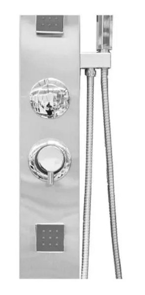 Columna De Ducha De Aluminio Elegante Duchero Pf - Imagen 2