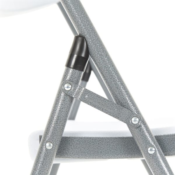 Silla Paris Plegable Negro Exterior Catering Gardenlife Blanco Silla Paris - Imagen 5