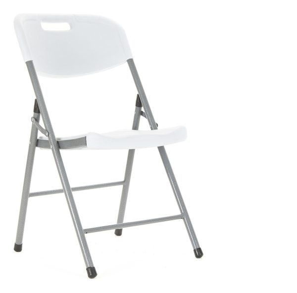 Silla Paris Plegable Negro Exterior Catering Gardenlife Blanco Silla Paris - Imagen 2