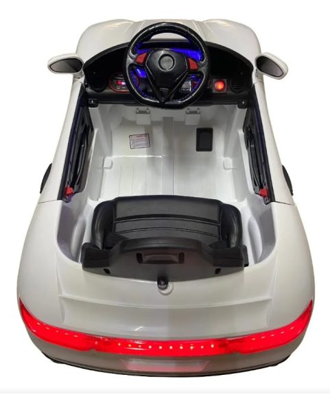 Auto A Bateria Futurista Con Control Remoto - Muebles Web - Imagen 4