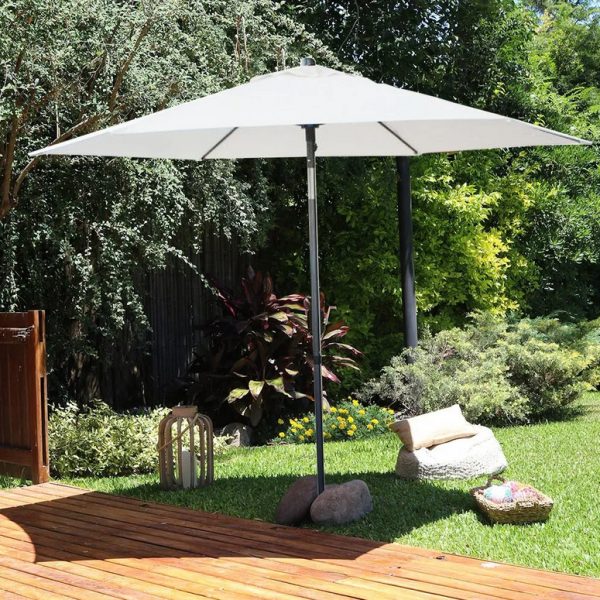 Juego Jardin 4 Sillas + Mesa Redonda + Sombrilla -muebles Wb - Imagen 2