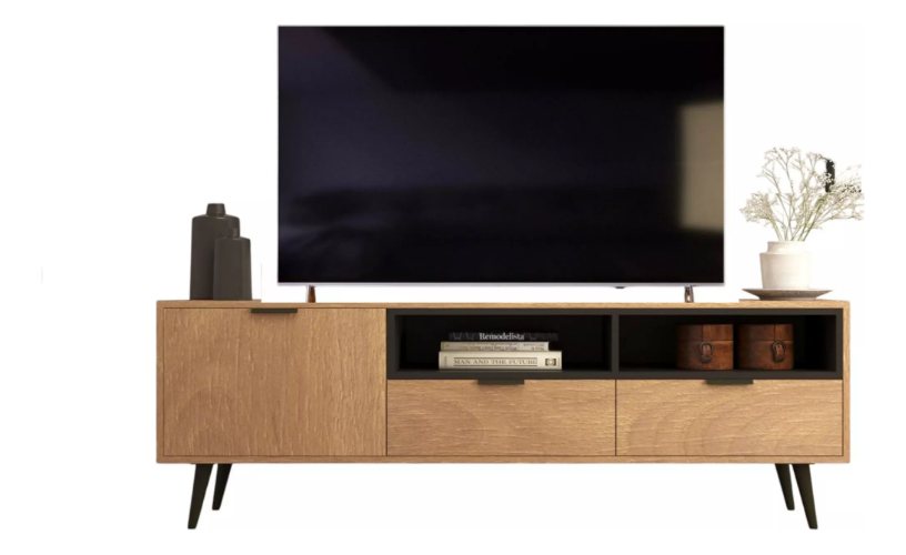 Rack Mesa Para Tv Modular Living Cajones - Muebles Web - Imagen 3