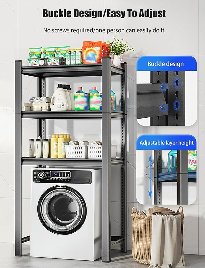 Mueble Armario Para Lavarropa Industrial Estanteria - Mweb - Imagen 2