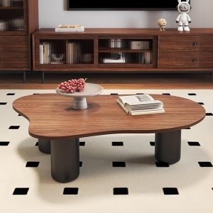 Mesa Ratona De Centro Industrial Living - Muebles Web Madera