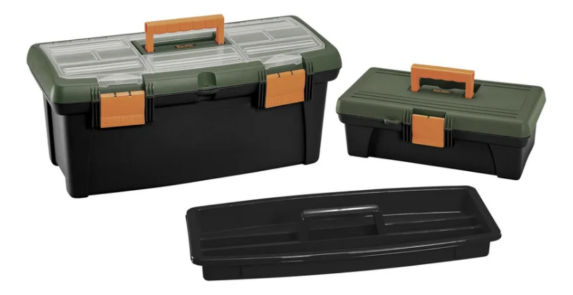 Set 2 Cajas Herramientas Organizadoras Bauker - Muebles Web - Imagen 5