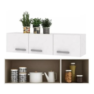 Armario Aéreo De Cocina Alacena De 3 Puertas