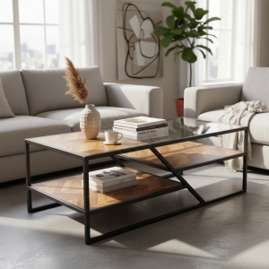 Mesa Ratona Central Living Auxiliar - Muebles Web