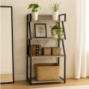 Rack Multiuso Biblioteca Estantería Industrial - Muebles Web