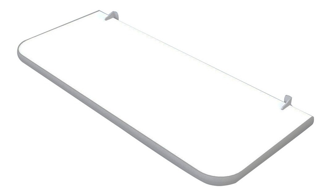 Estante Flotante Infantil Repisa De Colores Deco Dormitorio - Blanco