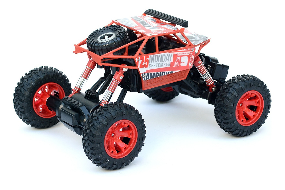 Auto A Control Remoto Todo Terreno - Auto A Batería Monster- Colores varios - Imagen 4