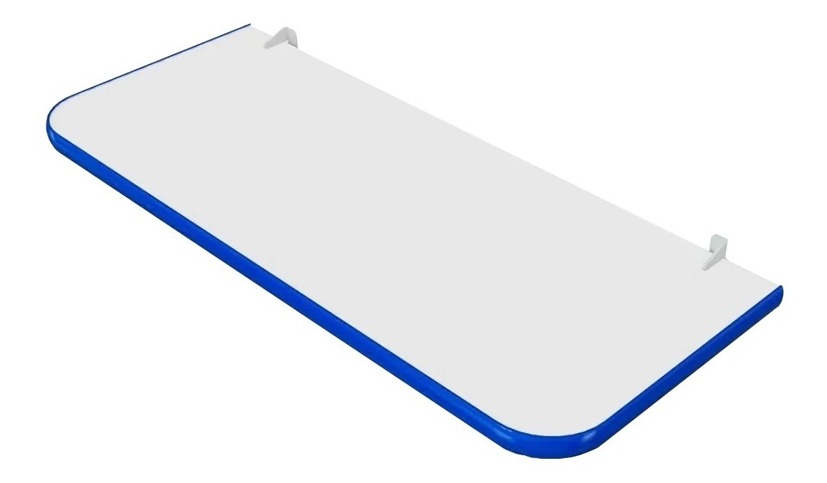 Estante Flotante Infantil De Colores Con Ménsulas Repisa - Azul