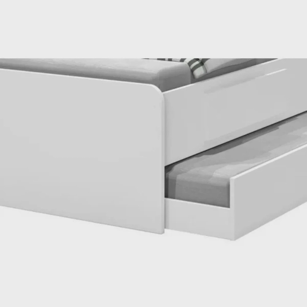 Cama Marinera Premium + Baul + Cajones + Repisa + Respaldo - Tabaco - Imagen 3