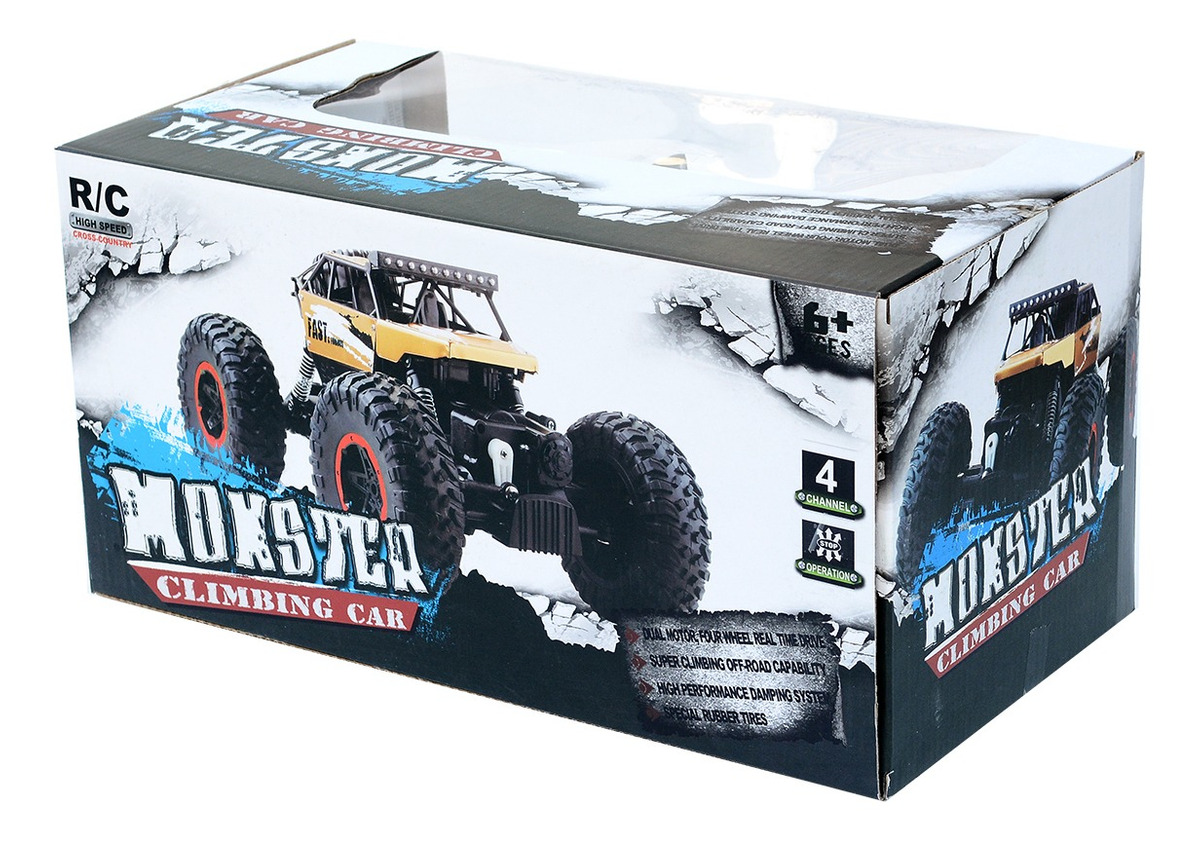 Auto A Control Remoto Todo Terreno - Auto A Batería Monster- Colores varios - Imagen 7